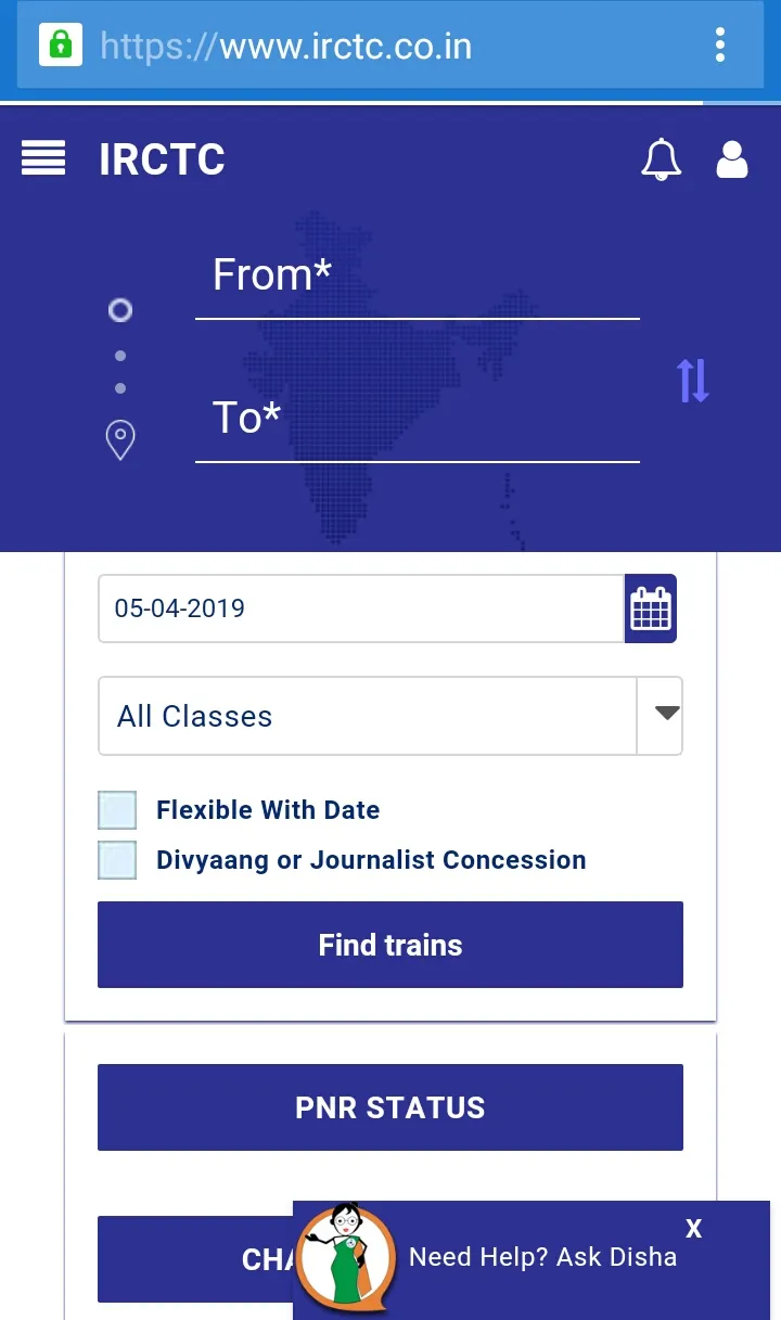 irctc